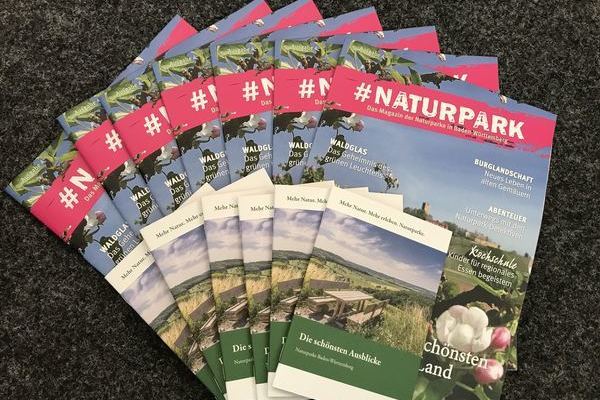 Das Magazin #Naturpark und die Pocket-Brosch�re "die sch�nsten Ausblicke"